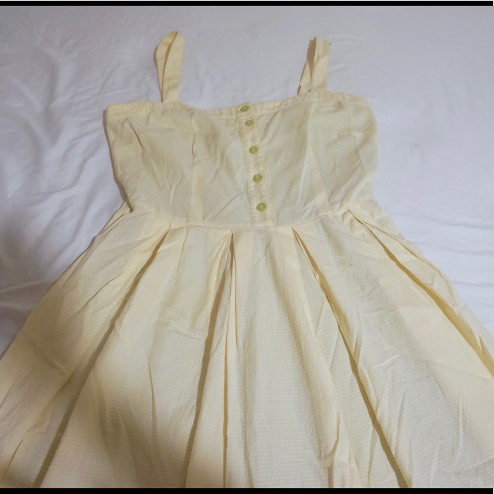 Yellow and lime green sundress